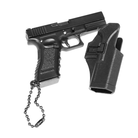 Брелок «Glock-17 в кобуре»